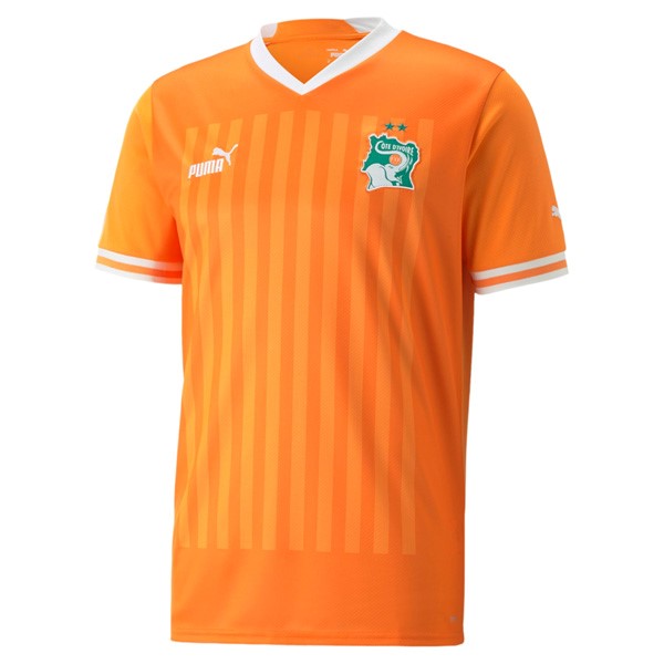 Tailandia Camiseta Costa De Marfil Primera equipo 2022 Naranja